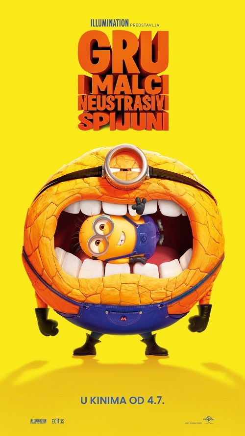 Plakat filma Gru i malci neustrašivi špijuni