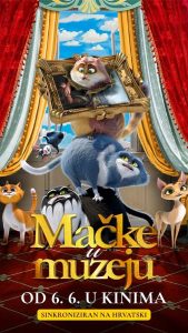 Plakat filma Mačke u muzeju