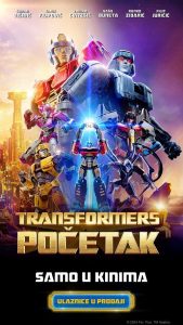Plakat filma Transformers: Početak