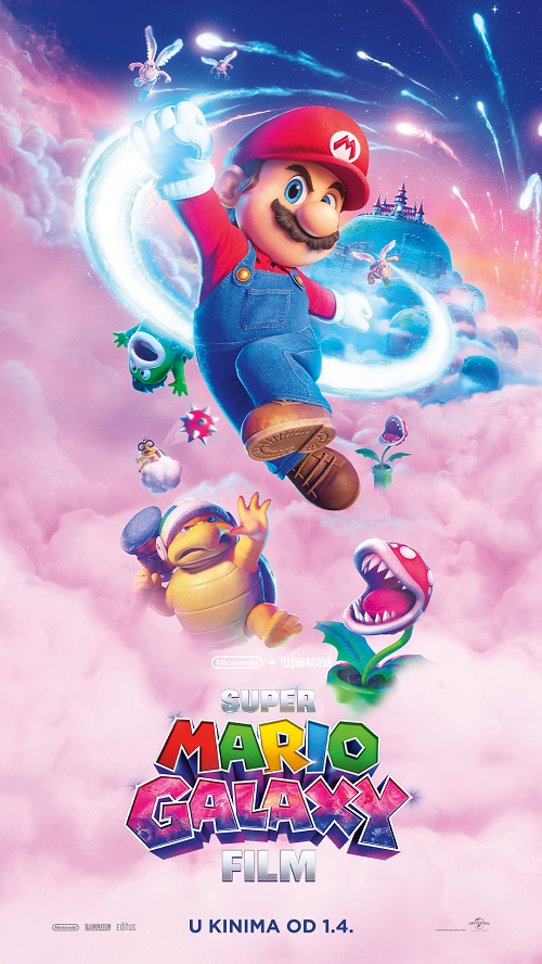 Super Mario Galaxy film plakat