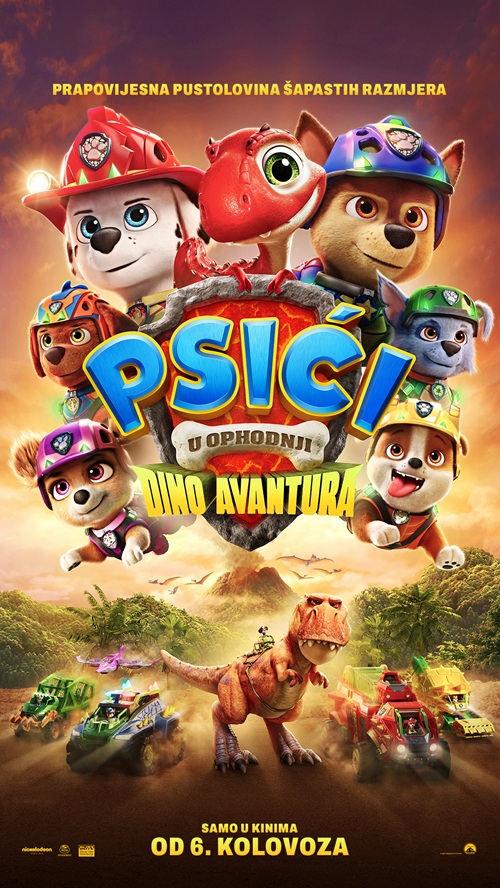 Psići u ophodnji Dino avantura