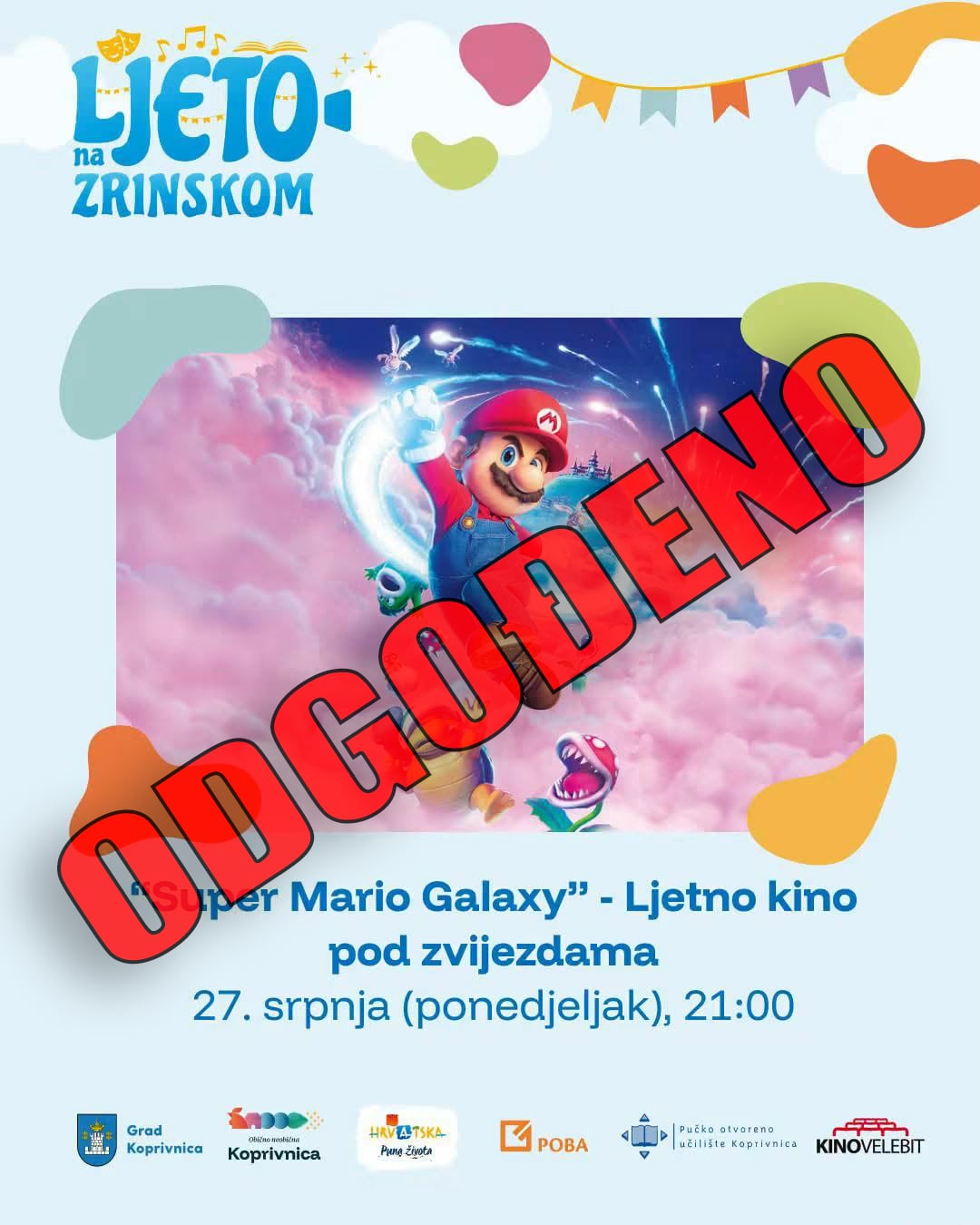 Super Mario odgoda